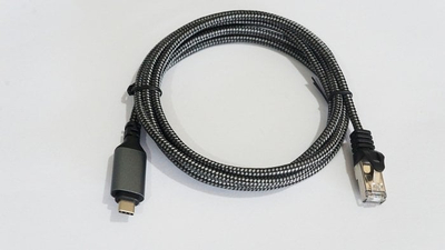 Kabllo rrjeti Lenovo RJ-45 në USB-C, Cat.6, 2m, 1 Gbit/s