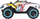 Makinë lodër me telekomandë Dickie Toys RC Race Trophy, gati për lojë, shumëngjyrëshe