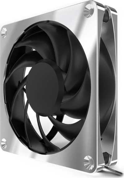 Ftohës Alphacool Apex Stealth Metal Power, 120 mm, i argjendtë