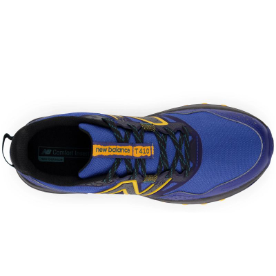 Машки trail патики New Balance 410 MT410LY8, ѓон AT Tread, темно сина