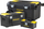 Set arka veglash plastike Stanley Tool Chest Bundle, me ndarje për organizim, i zi