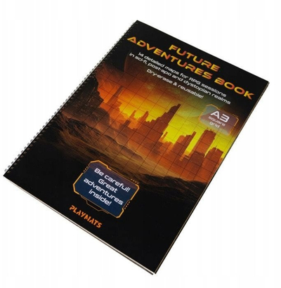 Libër RPG Future Adventures A3, 14 harta, format katror