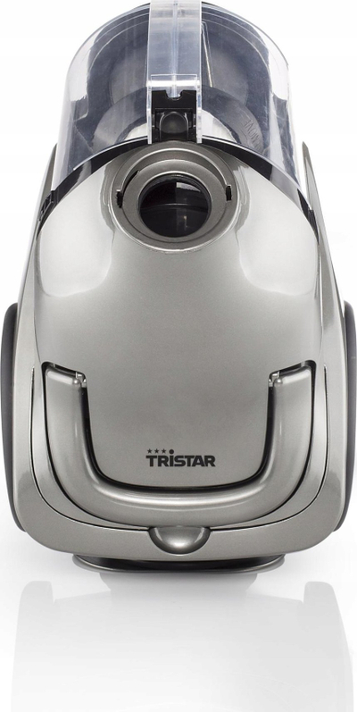 Fshesë me korrent Tristar SZ-3174, ciklonike pa qese, depozitë 2L, filtër HEPA, ngjyrë argjendtë