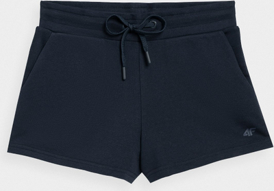 Shorce sportive 4F, Regular Fit, brez elastik, blu e errët