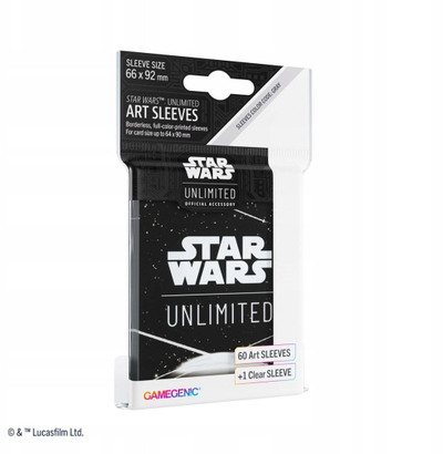 Sleeve letra Gamegenic GGS15063ML Star Wars Unlimited, 60 letra, e bardhë