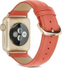Rrip dore dbramante Madrid për Apple Watch 38/40 mm, lëkurë, Rusty Rose