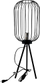 Lampë dyshemeje H&amp;S Collection Tripod, metal, 102cm, e zezë