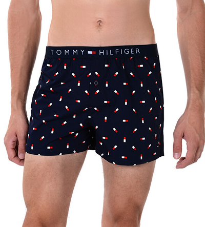 Brekë Tommy Hilfiger Mini Flag Peacoat UM0UM00915-409, L