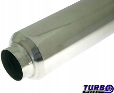 Sustë qendrore auspuhi TurboWorks RS 304SS, diametër 89mm, gjatësi 300mm, inox