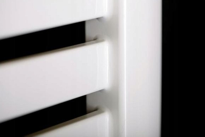 Radiator banjoje Edan Turan T10/40, 540x480 mm, çelik, i bardhë