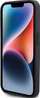 Mbulesë telefoni Mercedes MEHMP15X23RCMK për iPhone 15 Pro Max, lëkurë ekologjike Smooth, MagSafe, e zezë