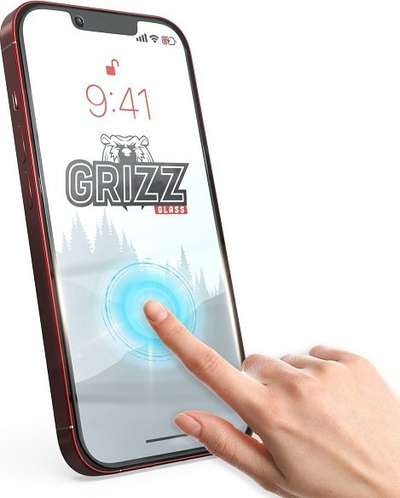 Xham mbrojtës hibrid Grizz HybridGlass 9H për Motorola Moto S50, transparent