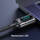 Kabllo karikimi Usams U78 USB-C në USB-C, 1.2m, 100W, me LED, e bardhë