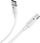 Kabllo USB Techly ICOC-MU4-20G240W2, USB4 Gen 2x2, 240W PD, 2 metra, e bardhë