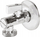 Valvul këndore Perfexim 02-012-1520-000, me filtër të shkurtër, 1/2" x 3/4", krom