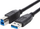 Kабел USB Goobay USB 3.0 A во B, 0.5 m, USB 3.2 Gen 1, црн