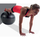 Top gjimnastik Pure Gymnastic Ball, 75 cm, PVC, i zi