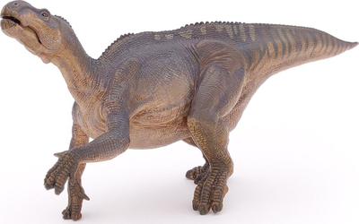 Figurë dinosauri Papo Iguanodon, lodër për koleksion, shumëngjyrëshe