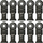 Teh për vegël multifunksion Milwaukee Starlock 48-90-6019, bi-metal, set me 10 copë, i zi