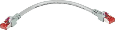 Kabllo rrjeti EFB Elektronik RJ45 Cat.6 S/FTP, 0.15m, LSZH, gri