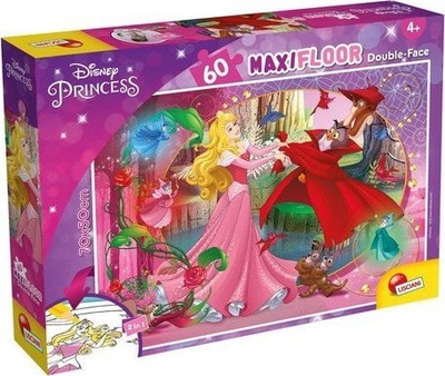 Puzzle me dy ana Lisciani Sleeping Beauty, 60 copa, 70x50 cm, me shumë ngjyra