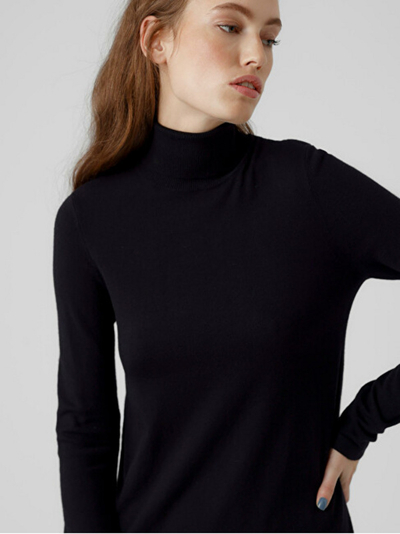Фустан Vero Moda VMHAPPINESS, црн