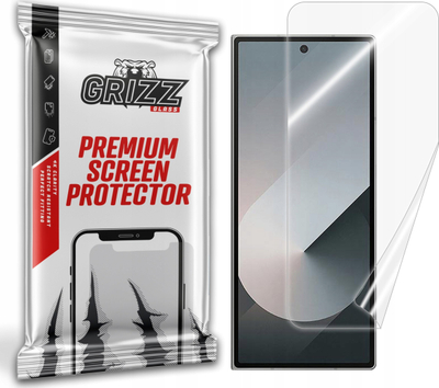Mbrojtëse ekrani GrizzGlass CeramicFilm për Samsung Galaxy Z Fold 6, film keramik fleksibël, transparencë e plotë