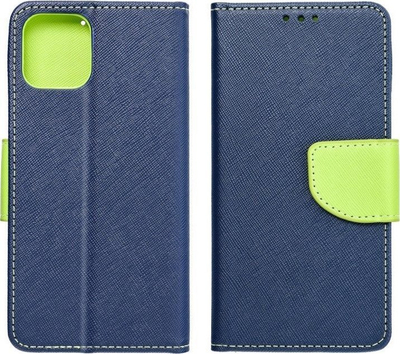 Kabullë LUNA Book Carbon për Samsung Galaxy A25 5G, funksion stand, e kuqe