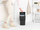 Kosh plehrash Brabantia Sort&amp;Go, 25L, për ndarje, gri