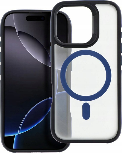 Futrollë Neo për iPhone 16 Plus, rron me MagSafe, blu