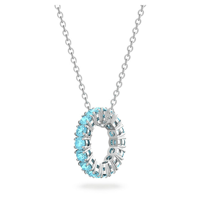 Qafore për femra Swarovski, e kaltër