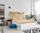Set çarçafësh dopio Heinner Home, 220x240 cm, mikrofibër 100 GSM, krem