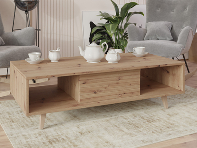 Tavolinë për kafe me sirtar Trikso 1SZ (120 x 36 x 60)