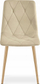 Karrige LEOBERT Libra, velvet, 60x50x40 cm, bezhë e çelët