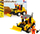 Lodër ndërtimi Alleblox Bulldozer, 127 pjesë, blloqe konstrukti, shumëngjyrëshe