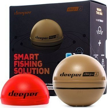 Сонар за риболов Deeper Smart Sonar CHIRP+ 2.0, GPS, 100m, црн
