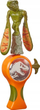 Lodër fluturuese Flying Heroes Jurassic World Dimorphodon, dorezë me kordë, plastike, shumëngjyrëshe