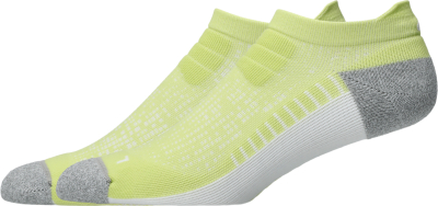 Чорапи за трчање ASICS Performance Run Ankle, Nanoglide, лесно амортизирање, зелени