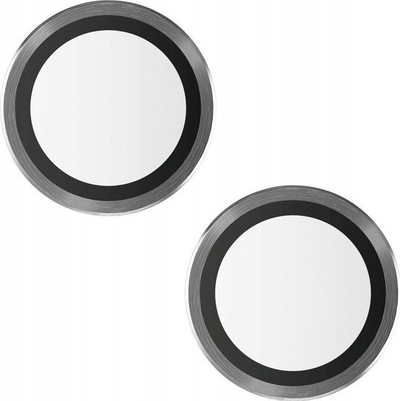 Mbrojtëse lente kamere PanzerGlass Hoops për iPhone 13 mini dhe 13, xham i fortë, e zezë