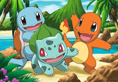 Puzzle për kalamaj Ravensburger Pikachu me shokët e vet, 2x24 copa, shumëngjyrësh