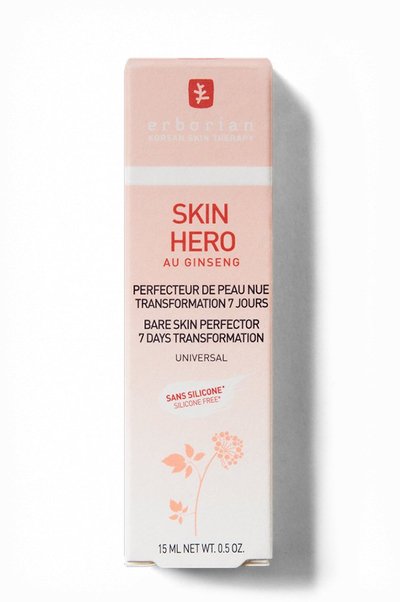 Крем за лице Erborian Skin Hero, 15 ml, ефект блур, хидратантен