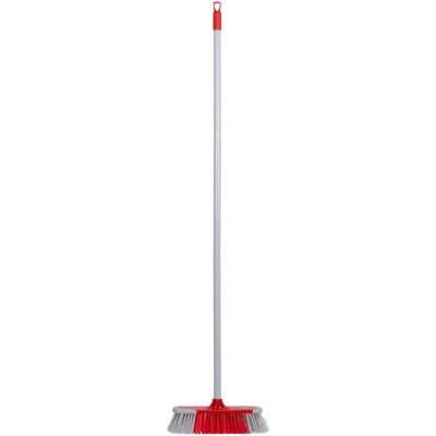 Set pastrimi Dirt Devil, 6 pjesë, bisht çeliku 115 cm, i kuq