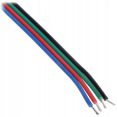 Shirit LED UQS COB 14W RGB 24V, 768 çipa m, 5m