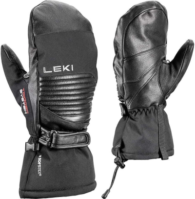 Doreza skish Leki Xplore XT 3D Mitt, SOFT-TEX, Primaloft, të zeza