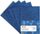 Fletë dekorative me shkëlqim Glitter Foam A4, blu