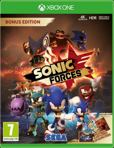 Lojë Xbox One Sega Sonic Forces Bonus Edition, aventurë platformë