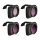 Set filtrash ND PL Sunnylife për DJI Mini 2 Mini 2 SE, 4 copë, i zi