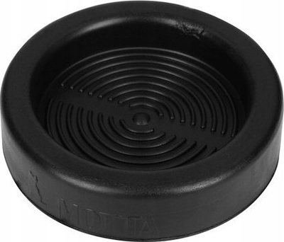 Mbajtëse tamperi Metallurgica Motta, gome, 58mm, e zezë