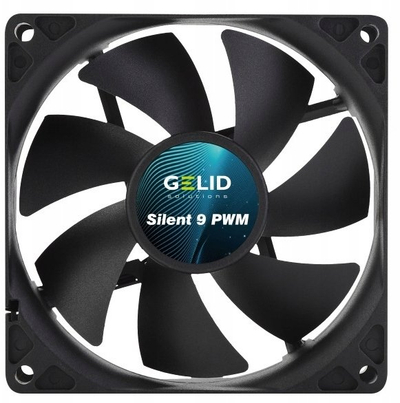 Ventilator PC Gelid Silent 9 PWM, 92mm, 1500 RPM, i zi
