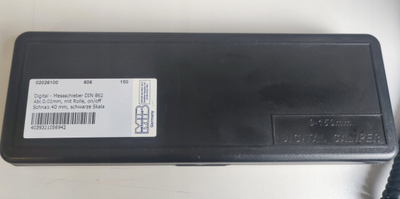 Kaliper digjital Mib DIN 862, 150 mm, çelik inoks, i zi